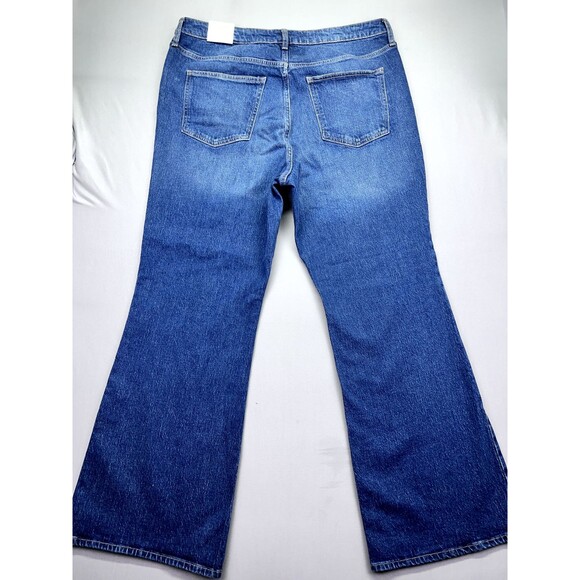 Universal Thread Womens High-Rise Flare Comfort Stretch Blue Jeans Size‎ 17/H - Picture 12 of 16